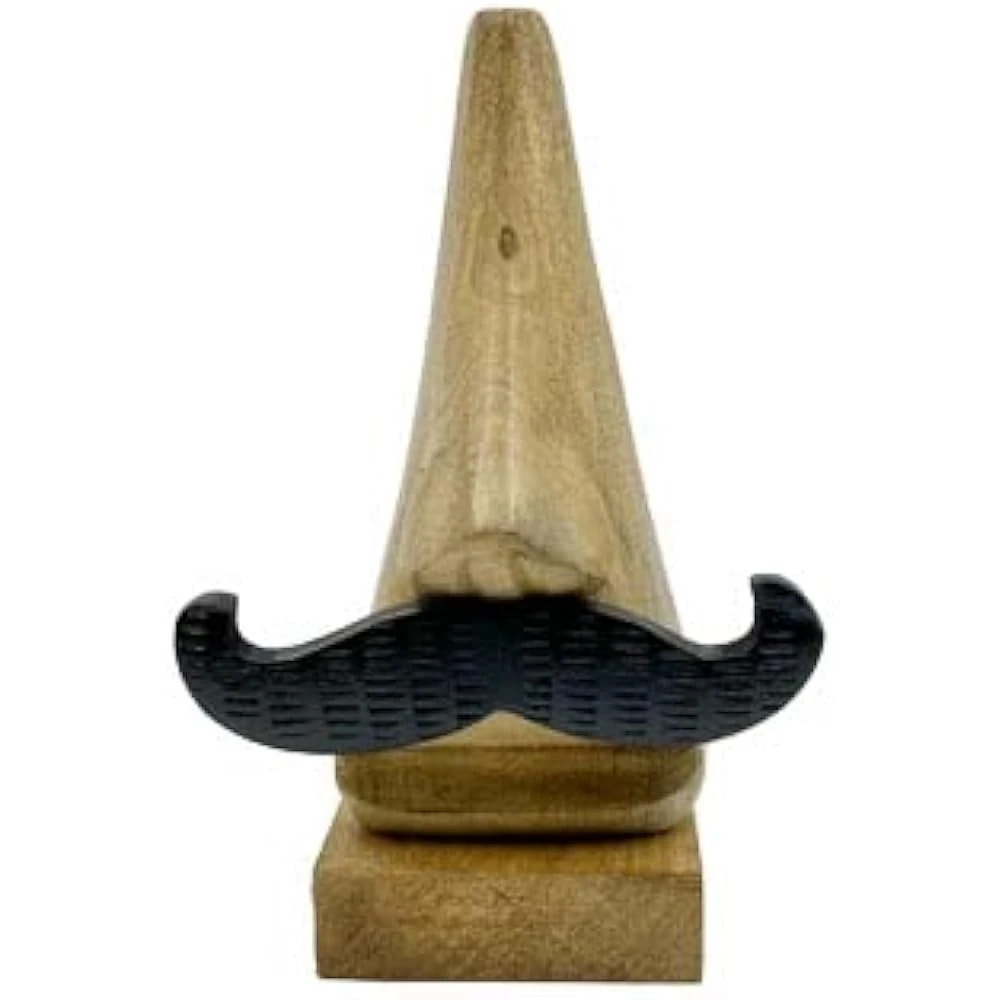 Personalized Wooden Eyeglass Holder Stand - Eyewear Stand For Men's Glasses - Nose Shaped Spectacle Holder - Gift For Grandpa Dad Father Uncle - Ideal For Father's Day Christmas Birthday 7 Personalized Wooden Eyeglass Holder Stand - Eyewear Stand For Men's Glasses - Nose Shaped Spectacle Holder - Gift For Grandpa Dad Father Uncle - Ideal For Father's Day Christmas Birthday - Image 5