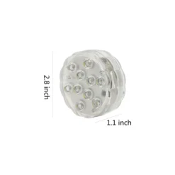 Submersible LED Lights Waterproof Underwater Lights 2.8inch Battery Powered Remote Controlled Color Changing Tea Lights Small LED Lights For Party Pond Pool Wedding Halloween Christmas (2 Pack) 12 Submersible LED Lights Waterproof Underwater Lights 2.8inch Battery Powered Remote Controlled Color Changing Tea Lights Small LED Lights For Party Pond Pool Wedding Halloween Christmas (2 Pack) -Xmas Mart Sales 41ZsD1pA5mL. AC SR10001000
