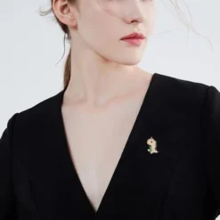 Cute Dinosaur Sparkly CZ Brooches Pins Delicate Luxury Cartoon Animal Brooch Classic For Party Dance Banquet For Women Ladies Girls Dainty Elegant Beautiful Lapel Pins Scarf Clips Collar Neck Tie Dress Suit Shirt Ceremony Clothes Accessories Jewelry Mother's Day Valentine's Day Decor Christmas Birthday Daughter Gifts -Xmas Mart Sales 41tuxb25OL. AC UL1000