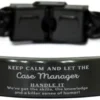 GENERIC Badass Case Manager Gifts, Case Manager Braided Leather Bracelet, Keepsake Gifts For Case Manager, Birthday Christmas Gifts For Coworkers Keep Calm And Let The Case Manager Handle It. We've Got The -Xmas Mart Sales 5128fgFNaPL. AC UL1200