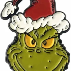 Dr Seus Stole Nightmare Before Christmas Pins, Environmental Zinc Alloy Pin, TV Movies Gifts Brooch For Boys, Girls And Women