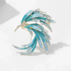 Chinese Style Gradient Phoenix Feather Brooch Cheongsam Clothing Broches & Pins Jewelry Christmas Gift -Xmas Mart Sales 514MRJo0NQL. AC UL1000