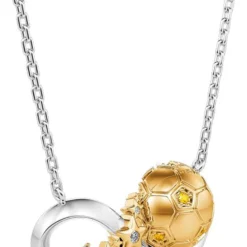 Jeulia World Cup Soccer Ball Necklace: Sterling Silver Plated Crystal Infinity Football Heart Pendant Anniversary Christmas Jewelry Sports Fan Gift Customizable Service With Gift Box -Xmas Mart Sales 515h24exFwL. AC UL1500