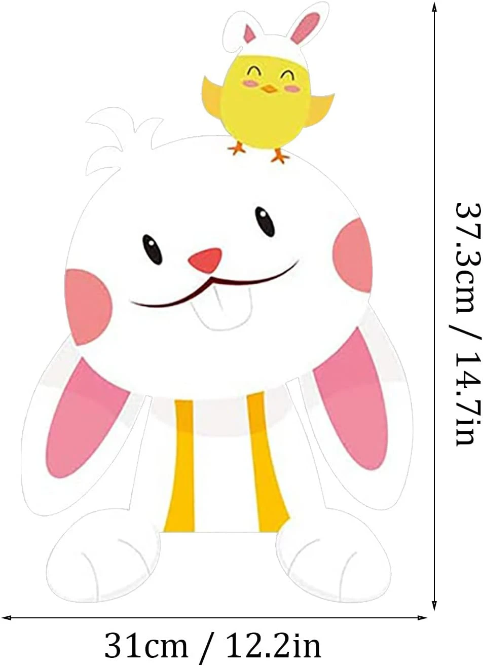 Decorations Fence At Festive Outdoor Fence Easter Occasions Animal The Home Decor And Teal Christmas Decorations (as Shown, One Size) 4 Decorations Fence At Festive Outdoor Fence Easter Occasions Animal The Home Decor And Teal Christmas Decorations (as Shown, One Size) - Image 2