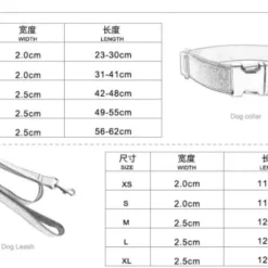 Yisatann Dog Collar Leash Nylon Christmas Dog Collar Leash Pet Necklace Adjustable Dog Collars For Big Small Dogs-M -Xmas Mart Sales 519TA5xkioL. AC SL1000