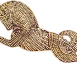 Vintage Horse Brooch Pin For Women Girls Men Antique Gold Tone Big Animal Brooches Dress Costume Accessories Boho Halloween Christmas Holiday Decor Jewelry Gift For Friend Father Uncle