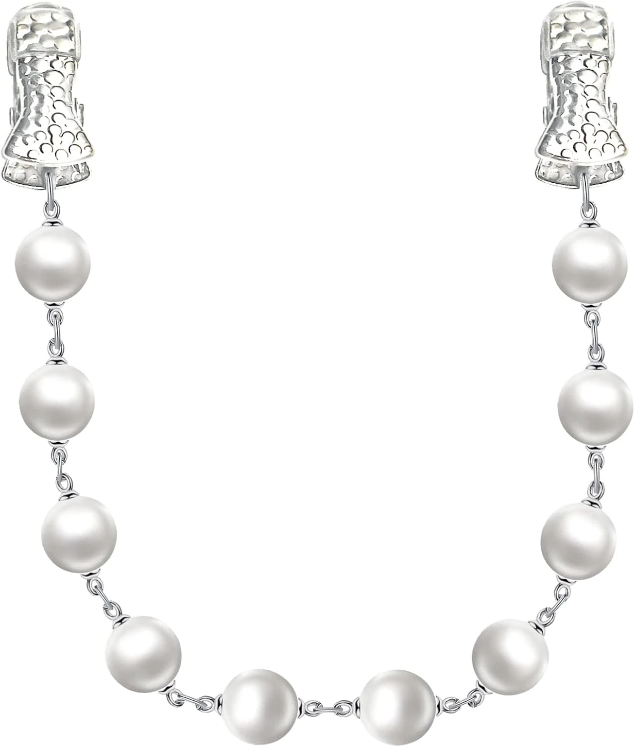 Christmas Pearl Sweater Clips Chain Cardigan Shawl Dress Cloak Cinch Scarf Retro Collar Shirt Brooch Pin Clips Cape Clasp 3 Christmas Pearl Sweater Clips Chain Cardigan Shawl Dress Cloak Cinch Scarf Retro Collar Shirt Brooch Pin Clips Cape Clasp