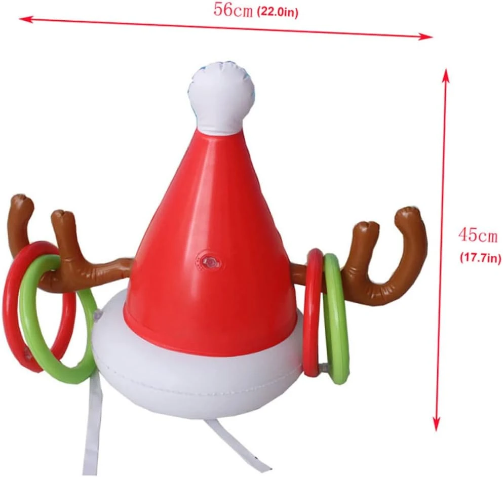 Inflatable Antler Hat Ferrule Toy Playset Inflatable Toys For Toys For Outside Ring Toss Toy Ring Toss Inflatable Toss Game Christmas Party Activity Inflatable Rings 9 Inflatable Antler Hat Ferrule Toy Playset Inflatable Toys For Toys For Outside Ring Toss Toy Ring Toss Inflatable Toss Game Christmas Party Activity Inflatable Rings - Image 7