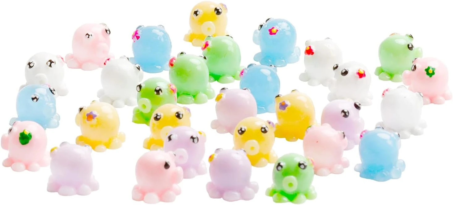 30 Pcs Octopus Figurines Plastic Ocean Animals Resin Miniature Figures For Fairy Garden Micro Landscape Aquarium Ornament For Christmas Accessory DIY Decor 3 30 Pcs Octopus Figurines Plastic Ocean Animals Resin Miniature Figures For Fairy Garden Micro Landscape Aquarium Ornament For Christmas Accessory DIY Decor