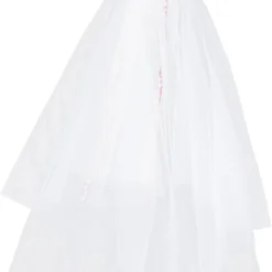 Ibasenice Veil Bow Tiara For Girls Headbands For Wigs Bride Headpieces For Wedding Bridal Headband Veil Christmas Girls Hair Comb Girls Xmas Headpiece Christmas Veil Bow Headdress Bow Tie