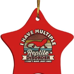 Eden Tee I Have Multiple Reptile Disorder - Bearded Dragon Reptile Christmas Ornament -Xmas Mart Sales 51H8ahPfyjL. AC SL1000