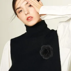 Satin Silk Camellia Flower Brooches Pins Delicate Flowers Brooch Classic For Wedding Party Dance Banquet For Women Ladies Dainty Elegant Beautiful Girls Lapel Pins Dress Suit Ceremony Clothes Accessories Jewelry Mother's Day Valentine's Day Decor Christmas Gifts -Xmas Mart Sales 51MYRCXEOXL. AC UL1000