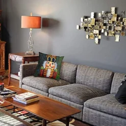 QIANGQIANG Christmas Green Cute NutcracKer Xmas Pillow Cases Throw Pillow Covers Cotton Linen Cushion Cover Cases Pillowcases Sofa Home Car Bedroom Decor 18x18inch -Xmas Mart Sales 51PlPy4EtL. AC US1000