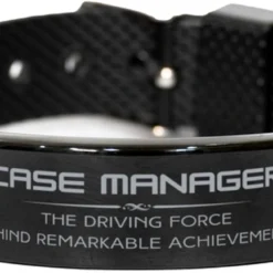 GENERIC Case Manager Christmas Birthday Gifts For Case Manager Black Shark Mesh Bracelet Custom, Case Manager The Driving Force Behind Remarkable Achievements, Case Manager Thank You Gifts For Coworkers