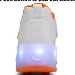 CEIEOE Kids Roller Shoes 4 Wheels 16 LED Model Colorful Girls Boys Roller Skates Sneaker Can Charge For Beginner More Balanced Party Birthday Christmas Best Gift 16 CEIEOE Kids Roller Shoes 4 Wheels 16 LED Model Colorful Girls Boys Roller Skates Sneaker Can Charge For Beginner More Balanced Party Birthday Christmas Best Gift -Xmas Mart Sales 51UeBSDTl6L. AC UL1001