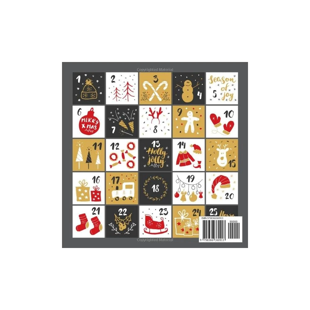Sudoku Advent Calendar 2022: 25 Countdown To Christmas Sudokus With Solutions | Puzzle Book Countdown To Xmas From Easy, Medium To Hard | Gift Idea For Teens, Adults, And Seniors Paperback – Large Print, December 1, 2022 4 Sudoku Advent Calendar 2022: 25 Countdown To Christmas Sudokus With Solutions | Puzzle Book Countdown To Xmas From Easy, Medium To Hard | Gift Idea For Teens, Adults, And Seniors Paperback – Large Print, December 1, 2022 - Image 2