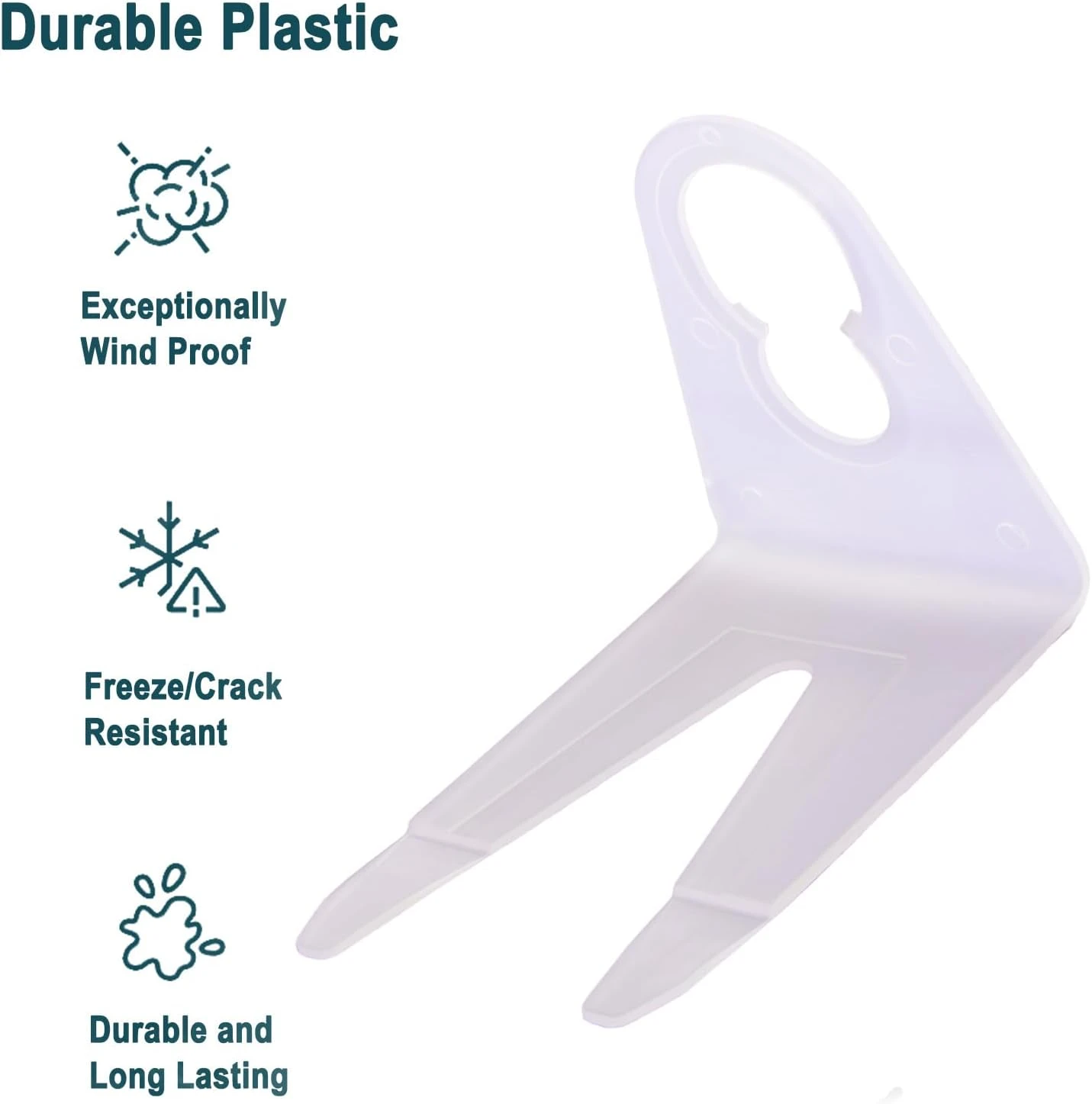 Pack Of 200 Original Shingle Tab For C7 C9 Lights, Christmas Light Clips For Holiday String Light Outdoor 5 Pack Of 200 Original Shingle Tab For C7 C9 Lights, Christmas Light Clips For Holiday String Light Outdoor - Image 3