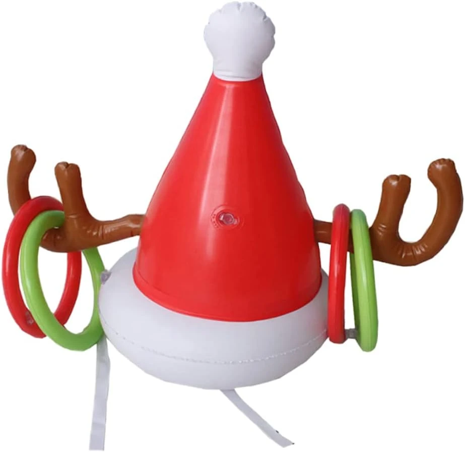 Inflatable Antler Hat Ferrule Toy Playset Inflatable Toys For Toys For Outside Ring Toss Toy Ring Toss Inflatable Toss Game Christmas Party Activity Inflatable Rings 3 Inflatable Antler Hat Ferrule Toy Playset Inflatable Toys For Toys For Outside Ring Toss Toy Ring Toss Inflatable Toss Game Christmas Party Activity Inflatable Rings