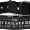 GENERIC Badass Caseworker Christmas Gifts, To My Caseworker Black Shark Mesh Bracelet Engraved Gifts, Coworker Birthday Gifts For Caseworker Being My Caseworker Is Really The Only Gift You Need -Xmas Mart Sales 51Yz4UMFFiL. AC UL1200