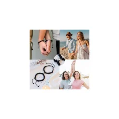 Matching Bracelet For Couples Friendship Birthday Long-Distance Pinky Promise Bracelets Gift For Him Her Cute Unique Jewelry Gift For Boyfriend Girlfriend Husband Wife Valentine's Day Christmas Anniversary Bead Bracelet -Xmas Mart Sales 51c0soMyIAL. AC SR10001000