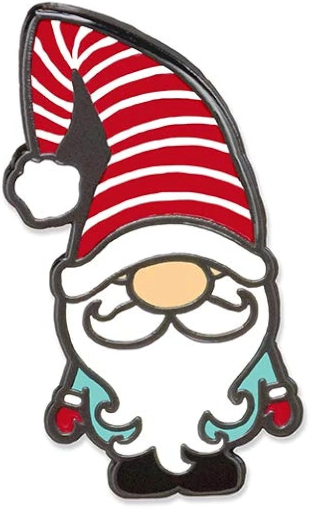 Lifebeats Christmas Gnome Enamel Pin 3 Lifebeats Christmas Gnome Enamel Pin