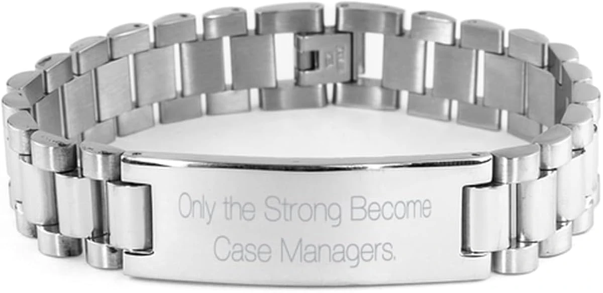 GENERIC Case Manager Gifts For Friends, Only The Strong Become, Beautiful Case Manager Ladder Bracelet, Engraved Bracelet From Coworkers, Gift Ideas For Her, Gift Ideas For Him, Gift Ideas For, Christmas 3 GENERIC Case Manager Gifts For Friends, Only The Strong Become, Beautiful Case Manager Ladder Bracelet, Engraved Bracelet From Coworkers, Gift Ideas For Her, Gift Ideas For Him, Gift Ideas For, Christmas