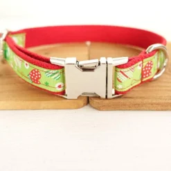 Yisatann Dog Collar Leash Nylon Christmas Dog Collar Leash Pet Necklace Adjustable Dog Collars For Big Small Dogs-M -Xmas Mart Sales 51iLb15XHoL. AC SL1000 1
