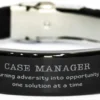 GENERIC Case Manager Keepsake Christmas Gifts, Birthday Case Manager Black Glidelock Clasp Bracelet Case Manager Turning Adversity Into Opportunity, One Solution At A Time Sarcasm Gag Gifts For Coworker -Xmas Mart Sales 51if70SnzlL. AC UL1200
