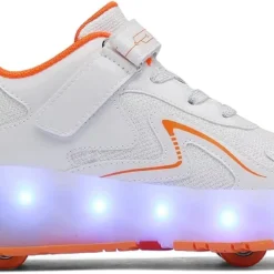 CEIEOE Kids Roller Shoes 4 Wheels 16 LED Model Colorful Girls Boys Roller Skates Sneaker Can Charge For Beginner More Balanced Party Birthday Christmas Best Gift 18 CEIEOE Kids Roller Shoes 4 Wheels 16 LED Model Colorful Girls Boys Roller Skates Sneaker Can Charge For Beginner More Balanced Party Birthday Christmas Best Gift -Xmas Mart Sales 51in7yakDCL. AC UL1001