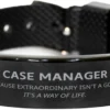 GENERIC Funny Case Manager Gifts, Because Extraordinary Isn't A Goal, Inspirational Unique Birthday Christmas Black Shark Mesh Bracelet For Case Manager, Coworkers, Men, Women, Friends -Xmas Mart Sales 51kJHhQUjEL. AC UL1200