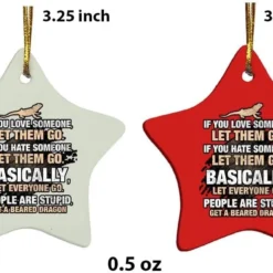 Get A Bearded Dragon Reptile Apparel Christmas Ornament 12 Get A Bearded Dragon Reptile Apparel Christmas Ornament -Xmas Mart Sales 51lTv7lpWuL. AC SL1000