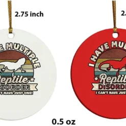 Eden Tee I Have Multiple Reptile Disorder - Bearded Dragon Reptile Christmas Ornament -Xmas Mart Sales 51mpgsHmNIL. AC SL1000