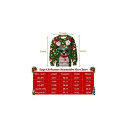 TUPOMAS Kids Ugly Christmas Sweater Boys Girls Xmas Sweatshirt Children Funny Fleece Tshirt 4-16 Years -Xmas Mart Sales 51rBZNvqYdL. AC SR10001000