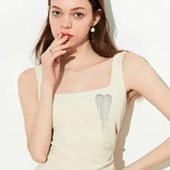 Heart Tassel Rhinestones Brooches Lapel Pins Delicate Luxury Sparkly Crystal Hearted Love Charm Brooch Classic For Women Ladies Girls For Wedding Party Dance Banquet Dainty Elegant Beautiful Pins Dress Suit Shirt Ceremony Clothes Accessories Jewelry Valentine's Day Mother's Day Decor Christmas Birthday Gifts Her Wife -Xmas Mart Sales 51sxlHgUaCL. AC UL1000