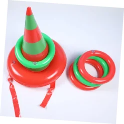 NOLITOY Inflatable Toss Game Inflatable Toy Outside Toy Indoor Playset Christmas Party Activity Outdoor Indoor Ring Hat Ring Toss Game Inflatable Toys Halloween Decorate Ring Toss -Xmas Mart Sales 51v53rJmQML. AC SL1281