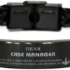 GENERIC Motivational Case Manager Gifts, Case Manager Braided Leather Bracelet, Unique Gifts For Case Manager, Birthday Christmas Gifts For Friend Coworkers Dear Case Manager, You're Like A Unicorn In A World