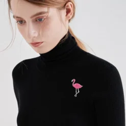 Flamingo Brooch Pin For Women Girls Pink Enamel Lapel Pin Lucky Bird Animal Corsage Badge Pins Accessories Jewelry For Cloth Dress Christmas -Xmas Mart Sales 51x6AtQzWyL. AC UL1000