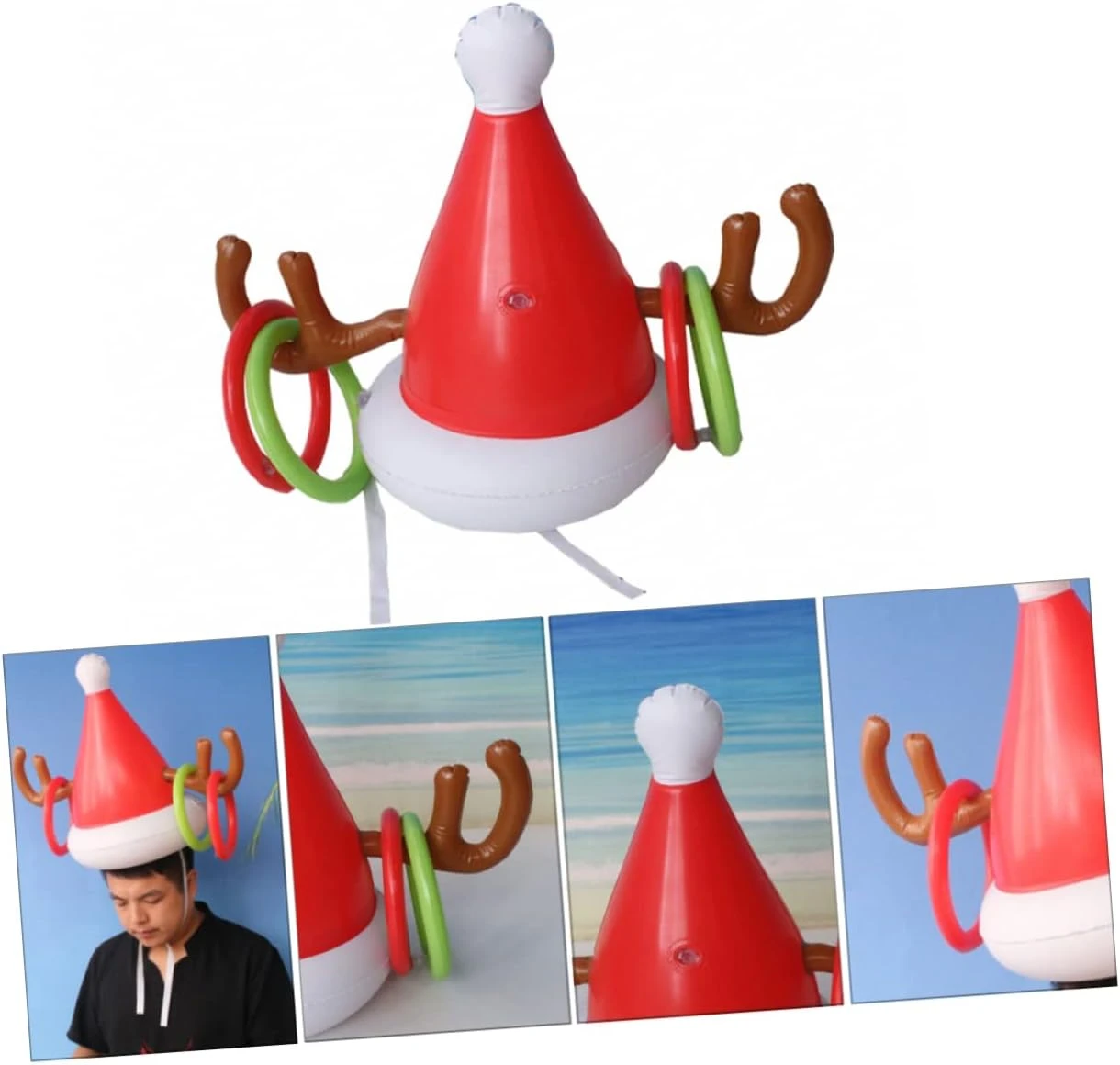 Inflatable Antler Hat Ferrule Toy Playset Inflatable Toys For Toys For Outside Ring Toss Toy Ring Toss Inflatable Toss Game Christmas Party Activity Inflatable Rings 11 Inflatable Antler Hat Ferrule Toy Playset Inflatable Toys For Toys For Outside Ring Toss Toy Ring Toss Inflatable Toss Game Christmas Party Activity Inflatable Rings - Image 9