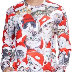 RAISEVERN Unisex Christmas Sweatshirt For Men Women Pullover Sweater Crewneck Long Sleeve Top -Xmas Mart Sales 612OyESGVgL. AC UL1300