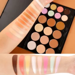 DE'LANCI True Complexion Contour Palette, La Catrina 20 Color Concealer Palette Professional, Natural Cream Contour Kit With Waterproof & Malleability Performance, Contouring Palette Cream For Christmas Makeup -Xmas Mart Sales 612aTAGmrmL. SL1000