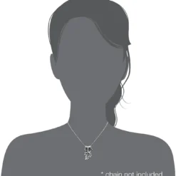 WithLoveSilver 925 Sterling Silver Christmas Holidays Mistletoe And Ribbon 2in1 Brooch Pin And Pendant -Xmas Mart Sales 613wdgnOkHL. AC UL1500