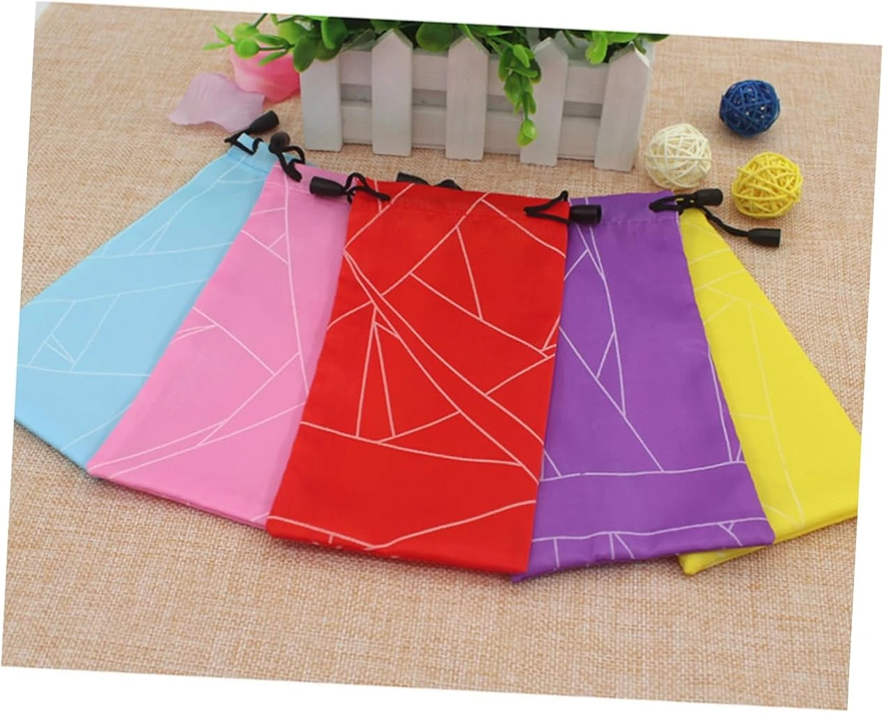 SOIMISS 15 Pcs Christmas Gift Bags Xmas Gift Bags Large Sunglasses Microfiber Sunglasses Pouch Sun Mirror Sunglasses Pouch Microfiber Drawstring Bags Sunglasses Bags Portable Fabric Travel 5 SOIMISS 15 Pcs Christmas Gift Bags Xmas Gift Bags Large Sunglasses Microfiber Sunglasses Pouch Sun Mirror Sunglasses Pouch Microfiber Drawstring Bags Sunglasses Bags Portable Fabric Travel - Image 3