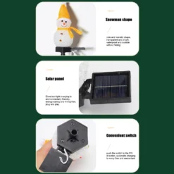 Solar Lights For Outside, Snowman Solar Landscape Light, Automatic Heat Resistant Decorative Christmas Lamp, Christmas Outdoor Decorative Light, Landscape Path Lights For Walkway Driveway Patio Yard -Xmas Mart Sales 614Ihkr3jDL. AC SL1500
