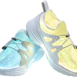 PYYIQI Fiber Optic Led Shoes For Kids Light Up Sports Sneakers For Boys Girls Flashing Dancing Shoes For Festivals, Christmas, Halloween, New Year Party With USB Charging