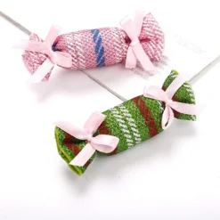 Amosfun 8Pcs Candy Dog Pet Toys Creative Cloth Candy Shaped Toys Interactive Pet Cat Chew Toys Kitten With Catnip Christmas Supplies For Pets Kittens Cats(Random Color) -Xmas Mart Sales 615d1TXkFNL. AC SL1005