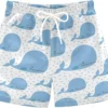 Christmas Snowman Boys Swim Trunks For 2-14 Years Board Shorts