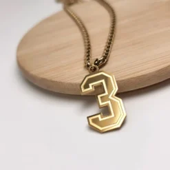 QeenseKc Men Boy Football Number Chain Necklace Jersey Number Pendant 18K Gold Plated Jewelry For Sport Fans Christmas Gift -Xmas Mart Sales 616rwl07SDL. AC UL1500