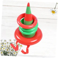 NOLITOY Inflatable Toss Game Inflatable Toy Outside Toy Indoor Playset Christmas Party Activity Outdoor Indoor Ring Hat Ring Toss Game Inflatable Toys Halloween Decorate Ring Toss -Xmas Mart Sales 616ry38xd3L. AC SL1265