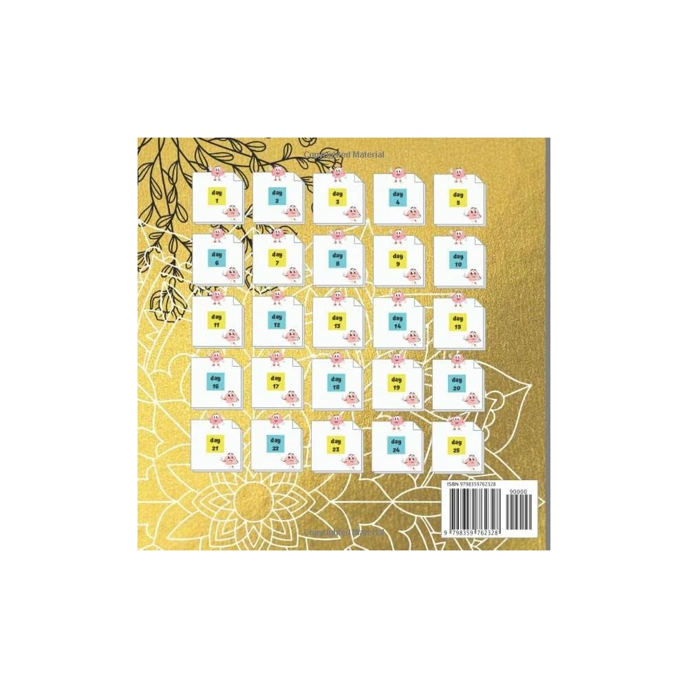 Advent Calendar 2022 For Adults: Fill-in Book For Women And Men With Logic Puzzles | 8.5x8.5 With 65 Pages | Complete Equations Before Christmas With ... Logical Challenge With Riddles , Math Puzzle Paperback – Advent Calendar, October 19, 2022 4 Advent Calendar 2022 For Adults: Fill-in Book For Women And Men With Logic Puzzles | 8.5x8.5 With 65 Pages | Complete Equations Before Christmas With ... Logical Challenge With Riddles , Math Puzzle Paperback – Advent Calendar, October 19, 2022 - Image 2