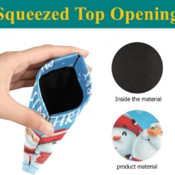 Glasses Pouch Eyeglasses Case - Christmas Santa Claus Snowman Squeeze Top Sunglasses Pouch Portable Microfiber Pouch For Women 10 Glasses Pouch Eyeglasses Case - Christmas Santa Claus Snowman Squeeze Top Sunglasses Pouch Portable Microfiber Pouch For Women -Xmas Mart Sales 618ZarjTDiL. AC UL1200